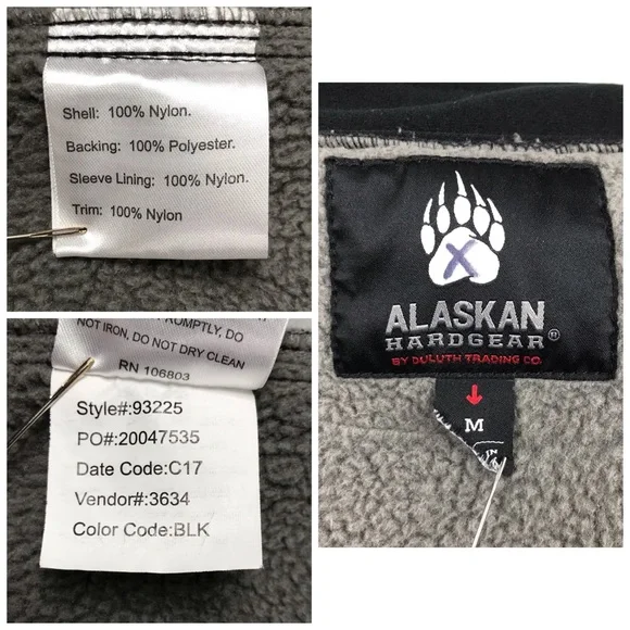 Alaskan Hardgear Mens MEDIUM Prudhoe Bay Jacket - Picture 8 of 15